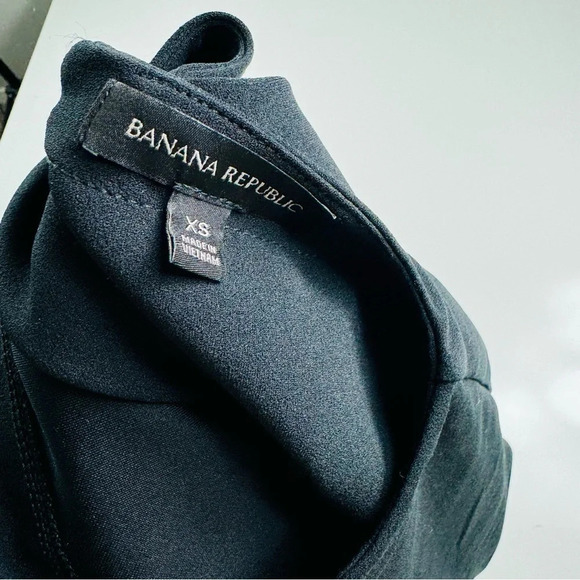 Banana Republic Black‎ Flutter Sleeve Top Size XS - Picture 7 of 8